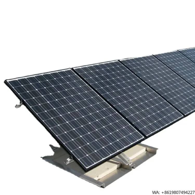 Solar Anodized AL6005-T5 Adjustable Triangle Mounting Bracket Solar Mounting System