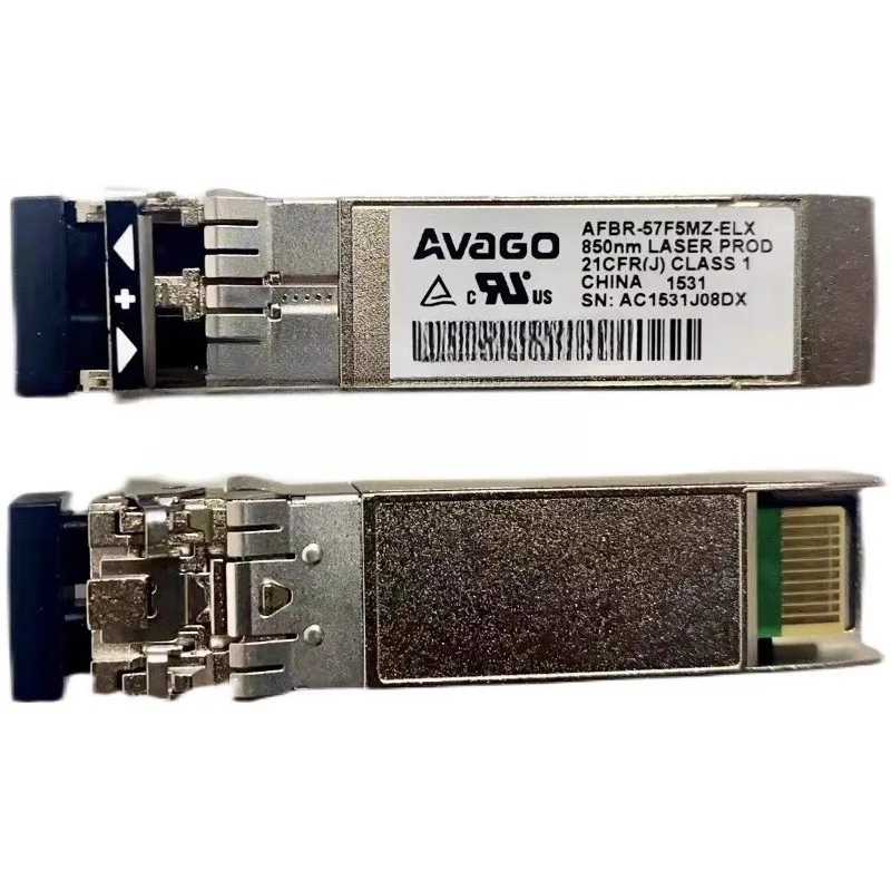 Parts for Original AVAGO AFBR-57F5MZ-ELX 16G 850nm LC SFP + 300M Multimode Fiber Module