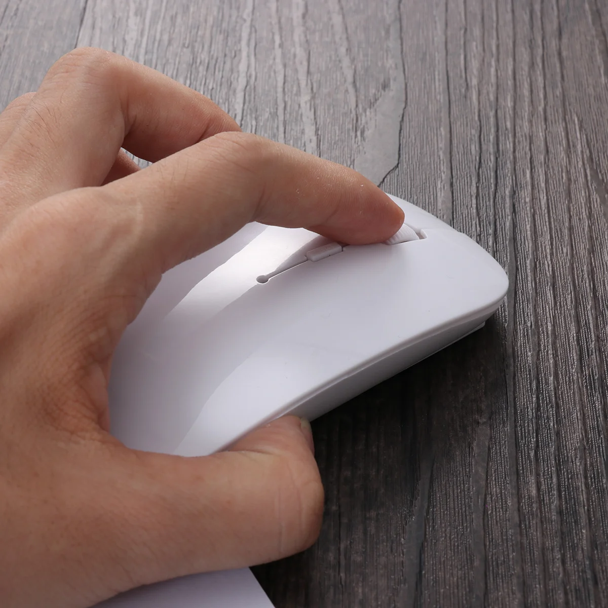 

Ultra Thin 2.4ghz Wireless Optical Mouse 1200 Dpi Slim Design with Nano Receiver for Pc Laptop Computer Portable Use Green