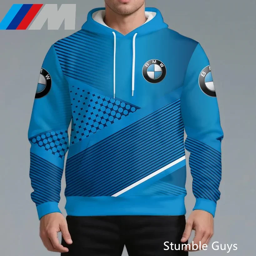 BMW الرجال هوديي طويلة الأكمام البلوز M السلطة بدلة سباق الرياضة في الهواء الطلق دراجة نارية أزياء عارضة ربيع الخريف #5