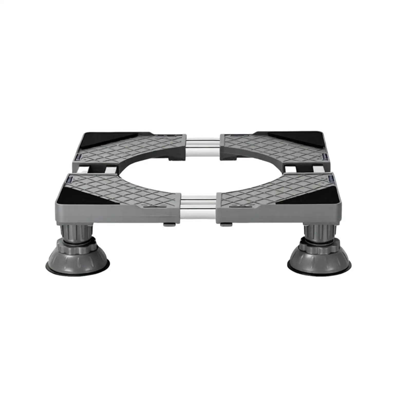 Heavy Duty Washer Stand Adjustable Height Fridge Base for Laundry Kitchen Anti Shock Feet