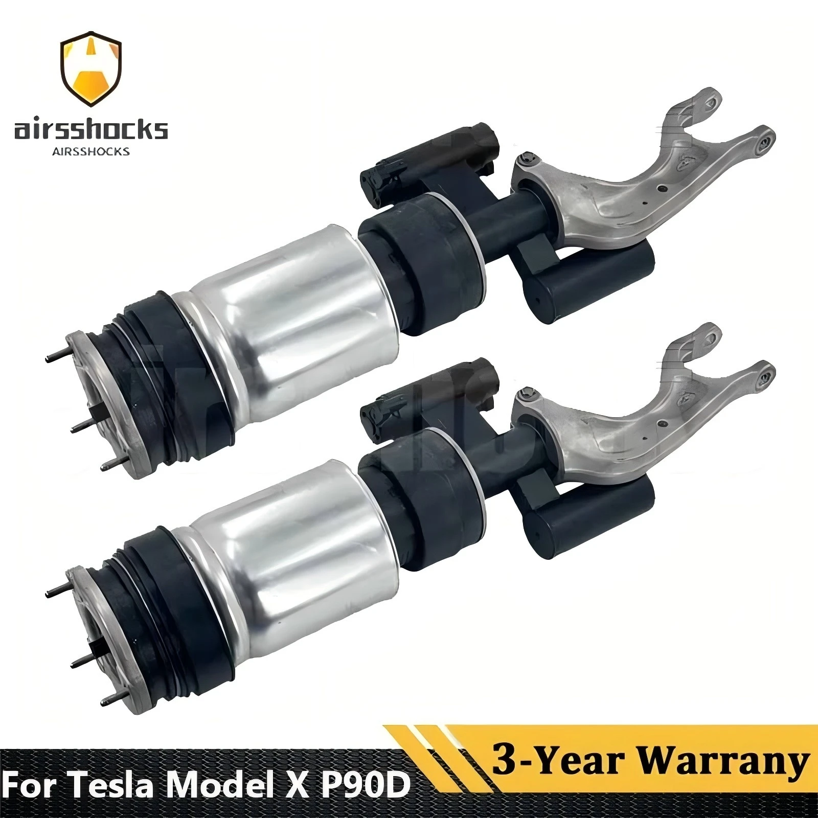 

Пара передних пневматических амортизаторов для Tesla Model X P90D 100D AWD 2016-2022 1620361-00-D 1620361-00-C 1620361-00-E