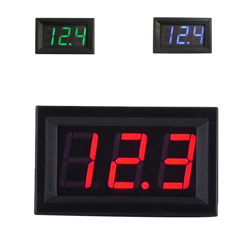 LED Digital Volt Meter Voltage Panel Gauge PCB Board Dual Tube Display for Industrial Use view 3