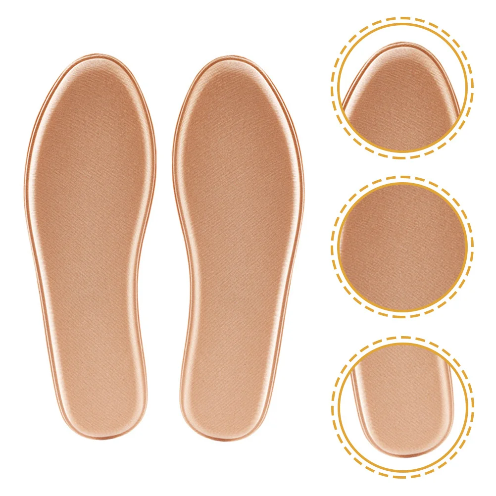 

1 Pair Breathable Sweat-Absorbing Insoles Height Increasing Non-Slip Shock Absorption Comfortable Foot Insoles For Sports Men