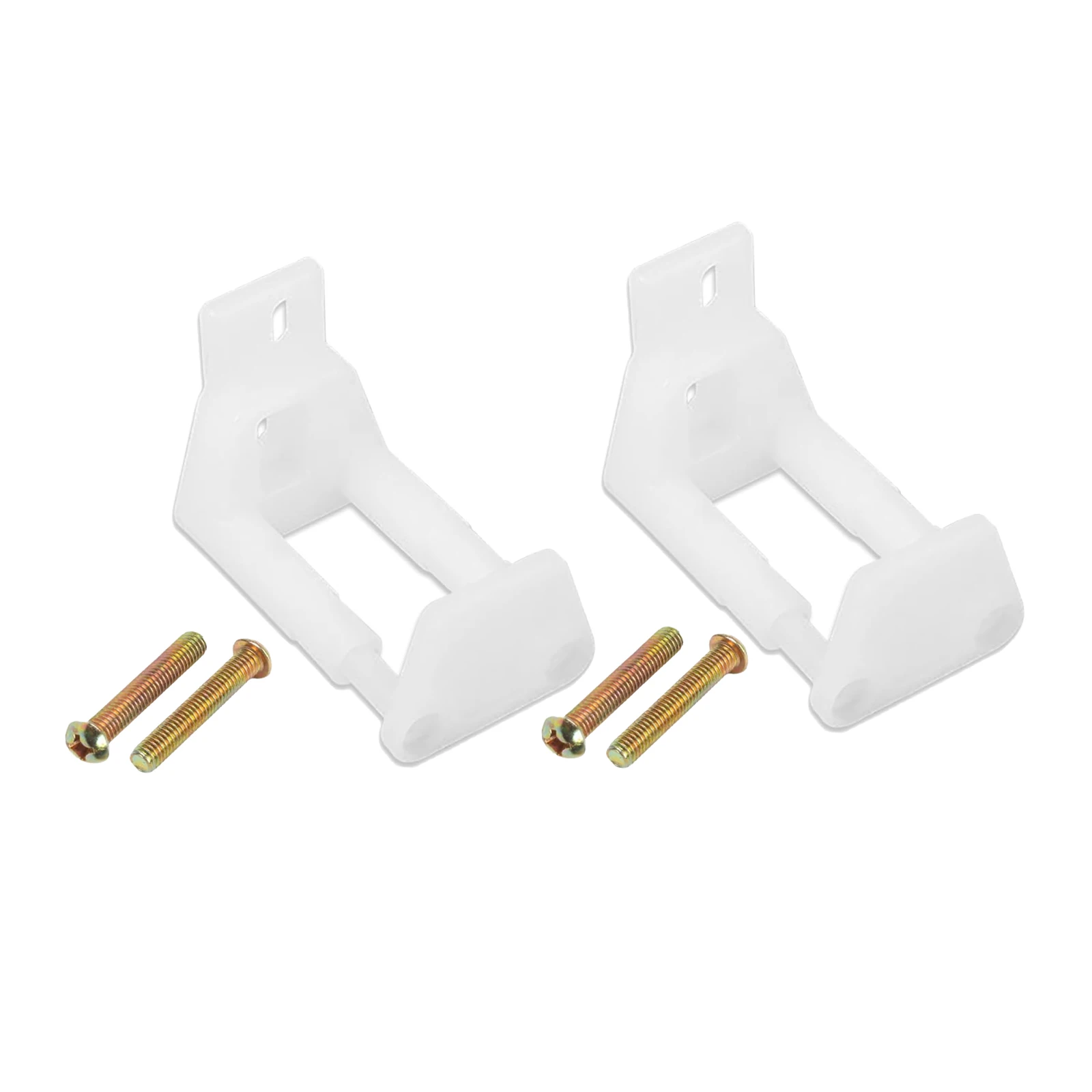 2PCS Plastic RV Sliding Door Guide Sliding Barn Door Hardware With Screws Replacement For RV Sliding Door Guide