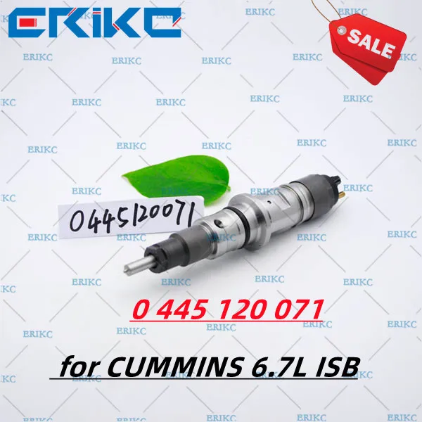 

ERIKC 0 445 120 071 Original Injector Assy 0 445 120 071 Auto Electric Fuel Injector 0445 120 071 Injector for CUMMINS 6.7L ISB