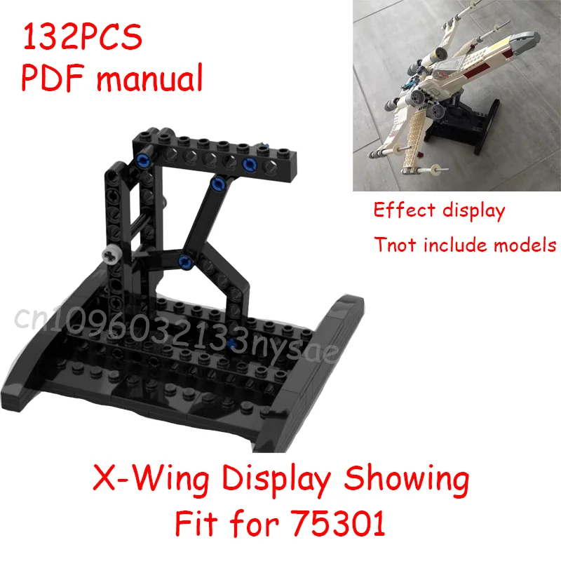 MOC Display Stand geschikt voor 75105 75155 75156 75192 75212 75243 75244 75249 75256 75257 75273 75292 75300 75301 Model Speelgoed Tonen