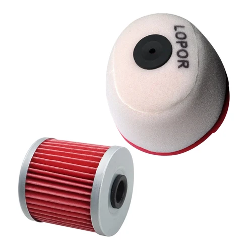 Filtro de aceite y filtro de aire para motocicleta para Kawasaki KL 650 KLR650 KLX650