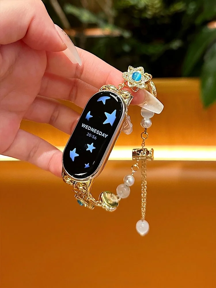 

Suitable for rotatable chain strap Xiaomi Band 8Pro/9Pro，For Mi band 3/4/5/6/7，8/8NFC/9/9NFC/10/10NFC，For Redmi Watch5/4