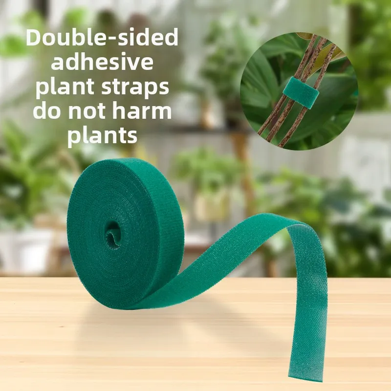 Gardening Bundling  Plants Vines Flowers Self-Adhesive Bandages Plants Velcro Cable Ties Climbing Vines Thickened Branches Fixed