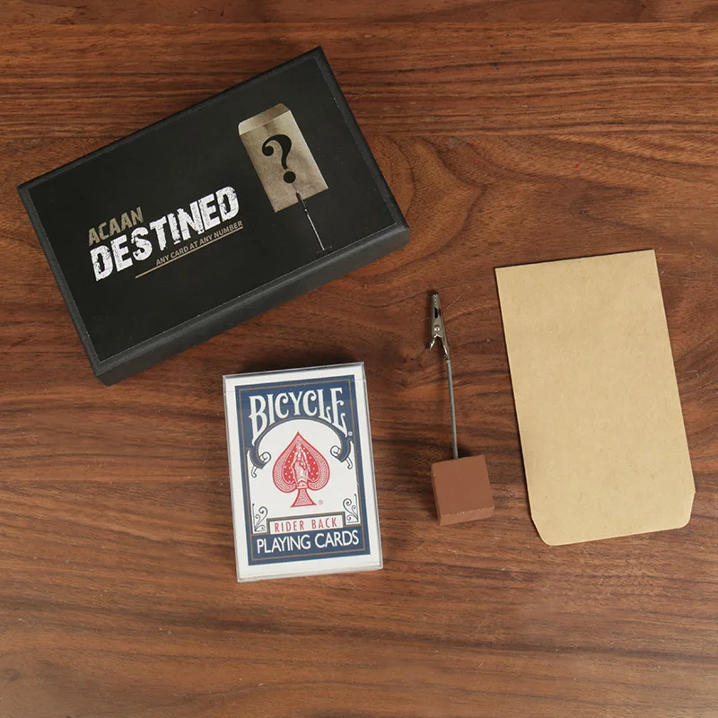 ACAAN stellt jede Karte auf, jede Zahl, Prophezeiung, Umschlag, Gimmcik-Karte, Zaubertricks, Illusionen, Mentalismus, Nahaufnahme, Zauberrequisiten, Bühne