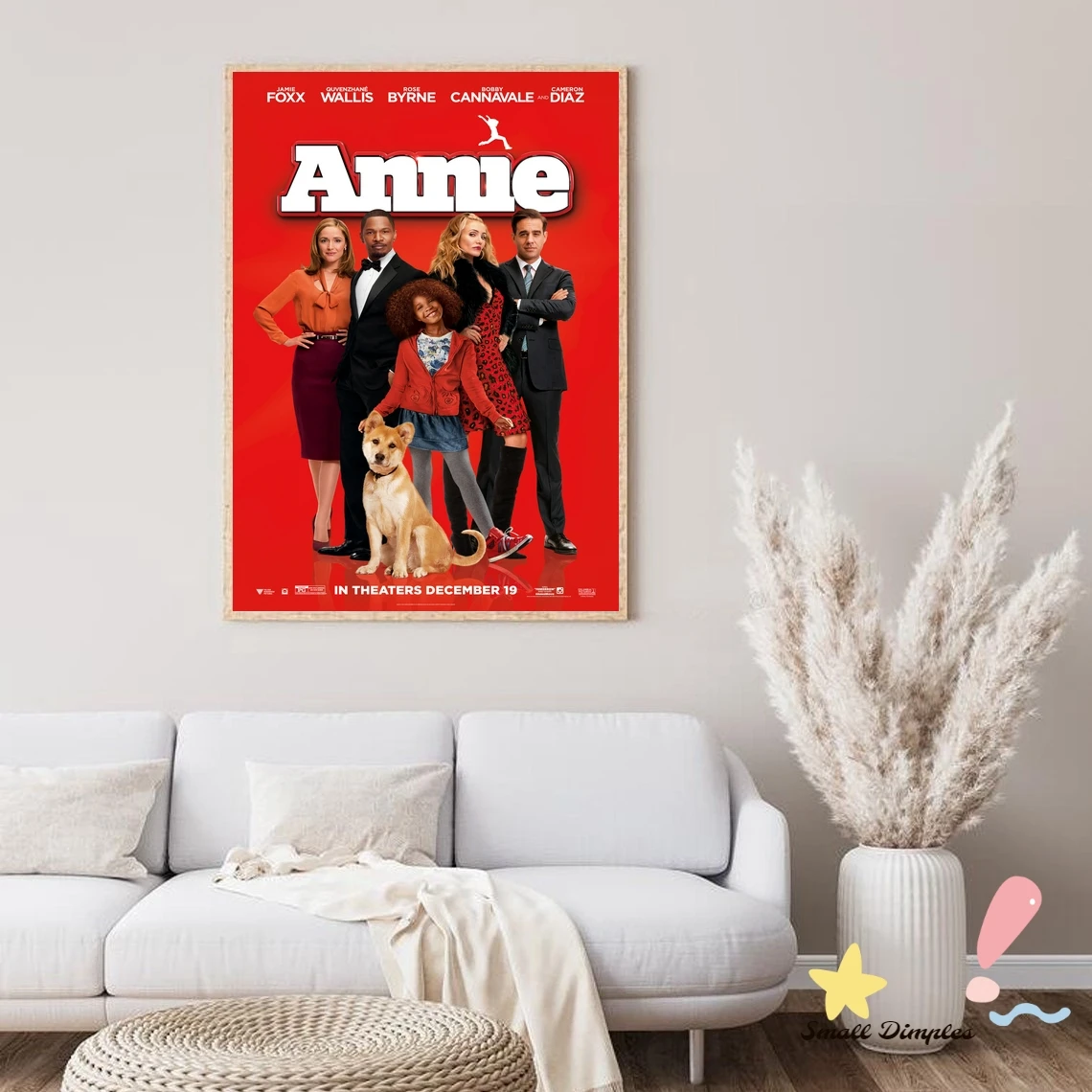 Annie Movie Poster Canvas Art Print Home Decoration Wall Painting ( No Frame )