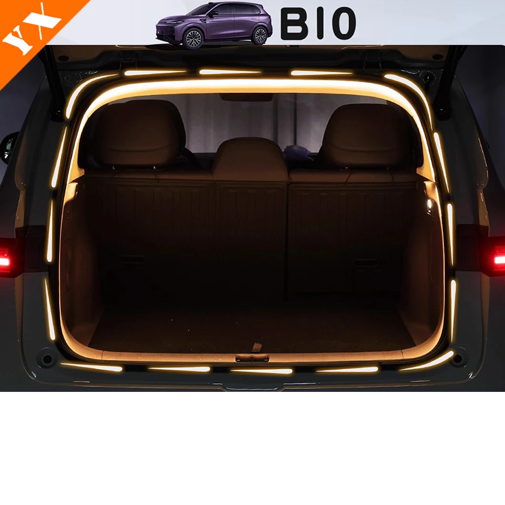 

2025 2026 For Leapmotor B10 accessories Car Trunk Ambient Light, Trunk Lighting, Trunk Modification
