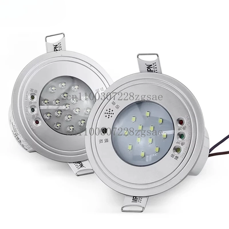 LED fire emergency downlight new national standard embedded power outage emergency lighting ceiling light spotlight