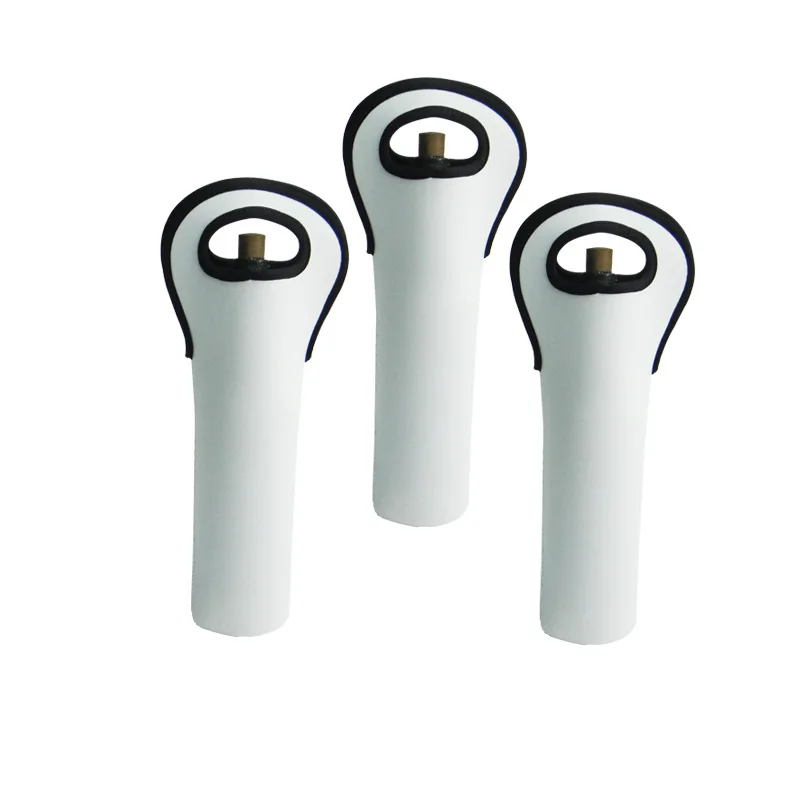 

50 шт./лот, белые неопреновые чехлы для винных бутылок, защитные чехлы для виски, неопреновые сумки для винных бутылок оптом