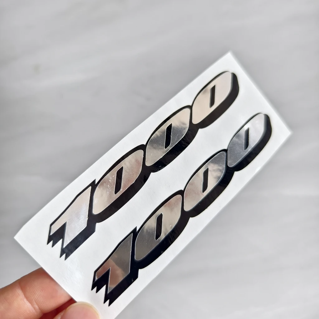 150mm x 19 mm Motorcycle GSXR 1000 Fairing Rear Cowl Decals Tail Sides Stickers For Suzuki GSX-R1000 GSXR1000