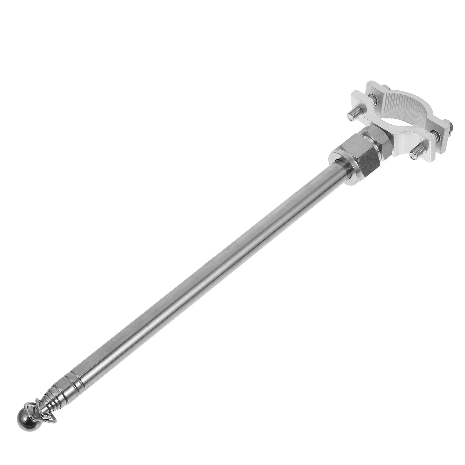 

Universal Motorcycle Telescopic Flagpole Mount Adjustable Stainless Steel Height Safety Rear Seat Flag Holder Bike Dirt Bike