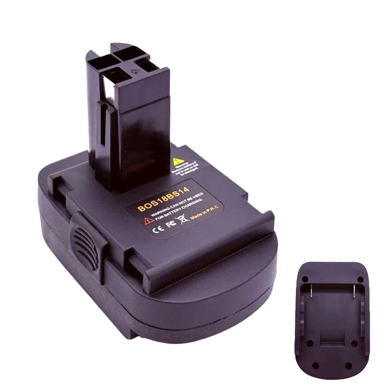Converter Compatible for PST,PST14.4V Cordless Tool BOS18BS14 Power Tool Battery Adapter Converter for BAT609 18V Li-ion Battery