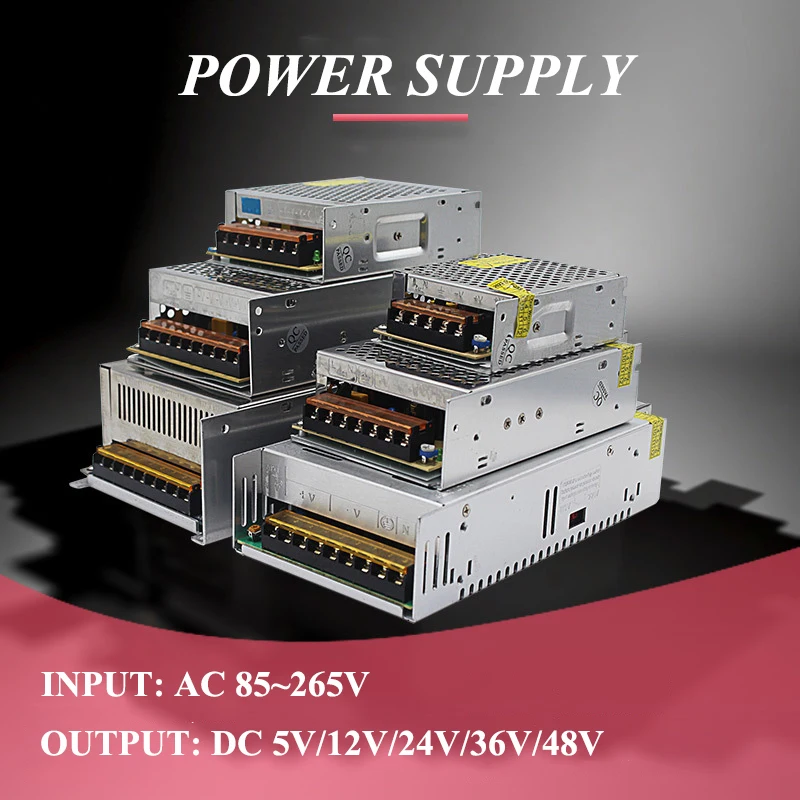 

AC 12V AC 220V TO DC 5V 12V 24V 36V 48V Power Supply 1A 2A 3A 5A 6A 8A 10A Switching Power Supply AC 220 V TO DC 5 12 24 36 48 V