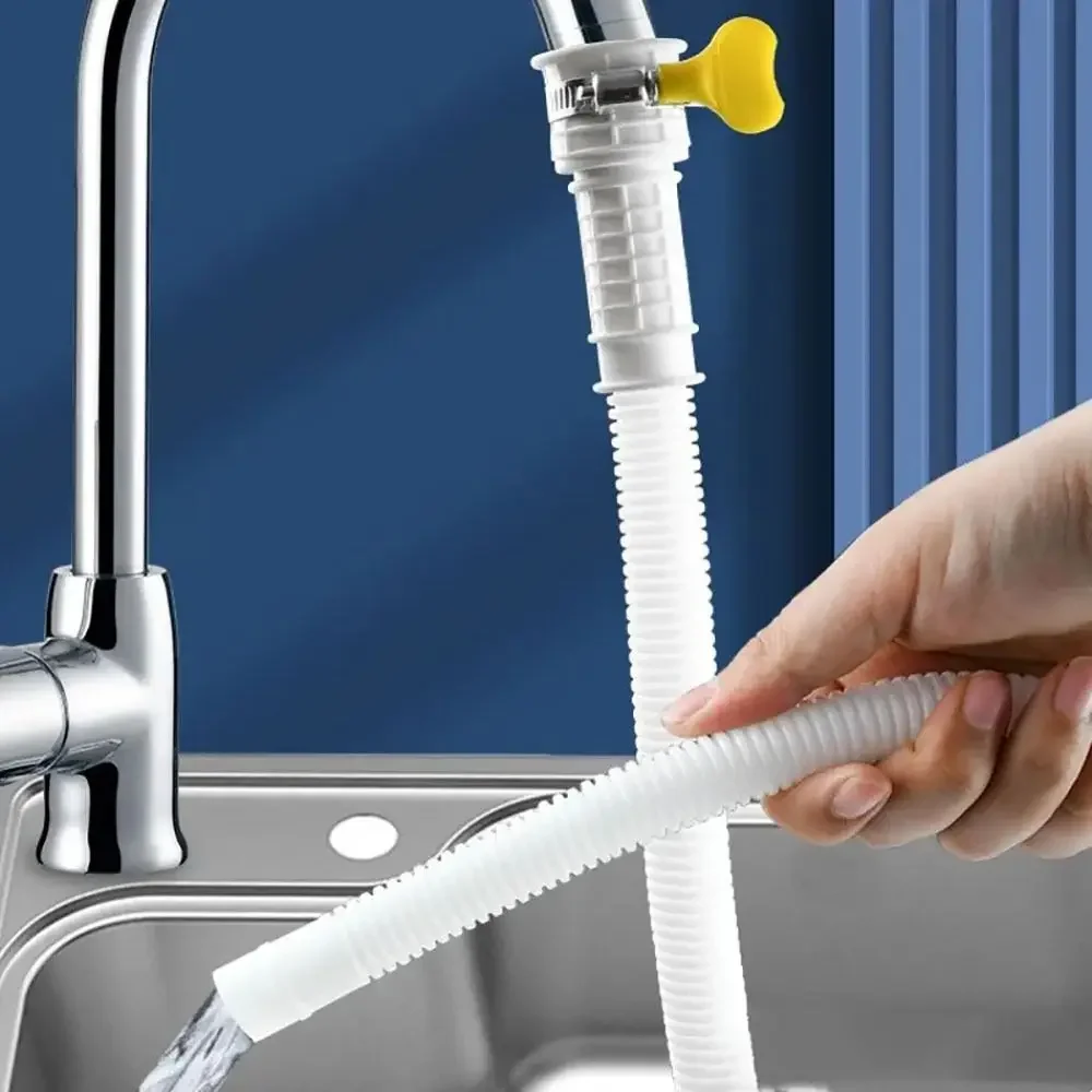 

Drain Hose Pipe Extension Tube with Strong Tensile Capacity and Leak Proof Seal for Various Water Drainage Needs