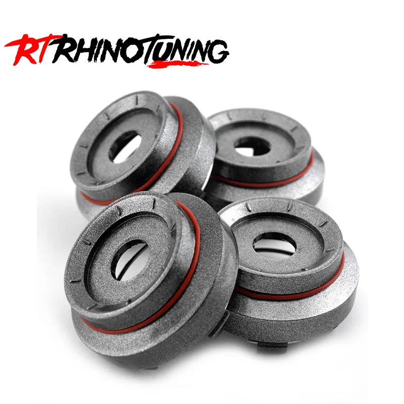 Колпачки ступиц колес RhinoTuning, 1/4 шт., внешний диаметр 64 мм/2,52 дюйма, внутренний диаметр 57 мм/2,24 дюйма, для RTX INK # 081127 RTX INK # 081117 Крышка ступицы колеса ABS