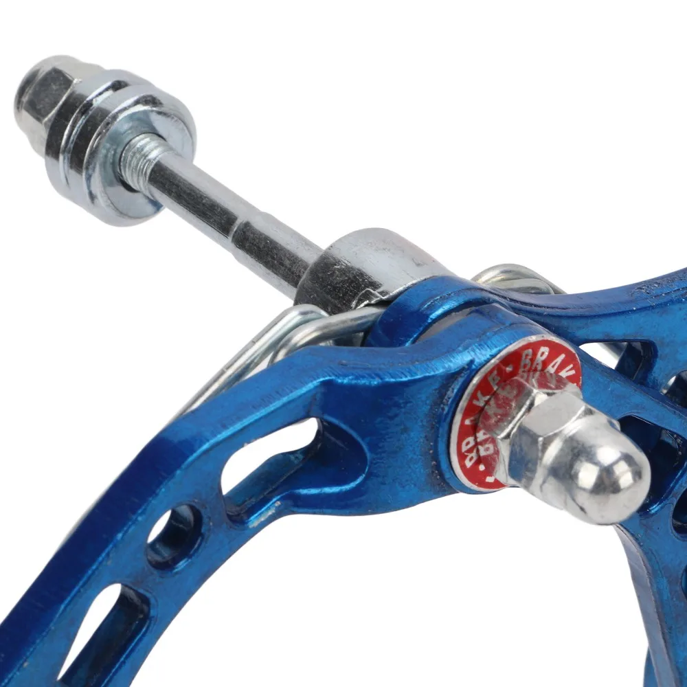Aluminum Alloy Bike Brake Caliper Blue Dual Pivot Motorcycle Front Brake Lightweight Mountain Bike Brake