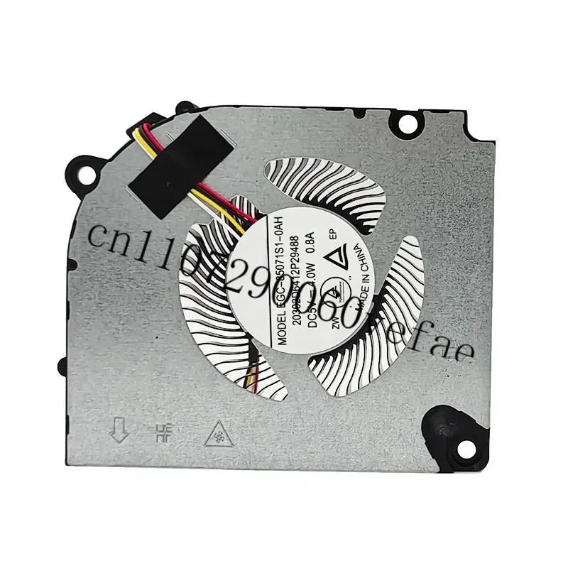 0 nouveau ventilateur de refroidissement pour ordinateur portable CPU GPU pour Clevo EGC-79731S1-0AH EGC-85071S1-0AH DC 5V 0.8A