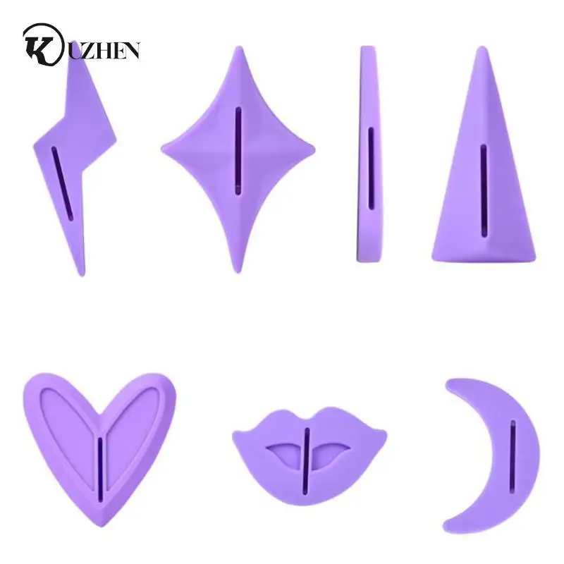 1Set=7pcs Women Bikini Dedicated Privates Shaving Stencil Female Hair Razor Sexy Intimate Shaping Tool Accessories