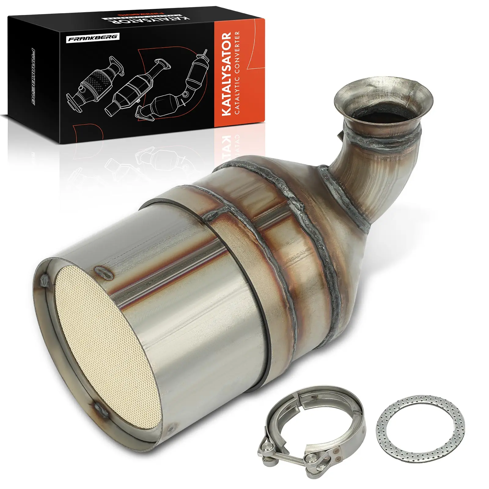 Frankberg 1x Partikelfilter voor Citroën C2-C5 MINI Peugeot 207 308 1.6L 1731JL 1731JT 1611322980 1611322180 174025 BM11103