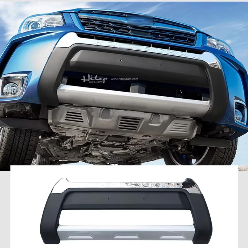 Plaque de protection luxueuse pour pare-chocs avant SUBARU Forester, protection en plastique ABS, qualité ISO9001, installation facile, 2013-2018