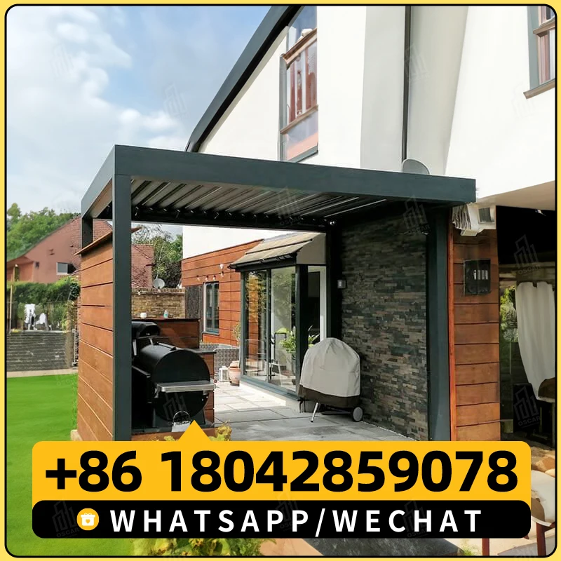 Special Offer Aluminum bioclimatic pergola Waterproof pergola