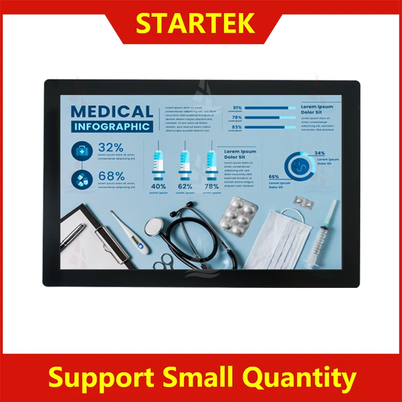 HDMI Display 1280*800 Resolution 660nits 10.1 Inch Tft Lcd Panel with Driver Board