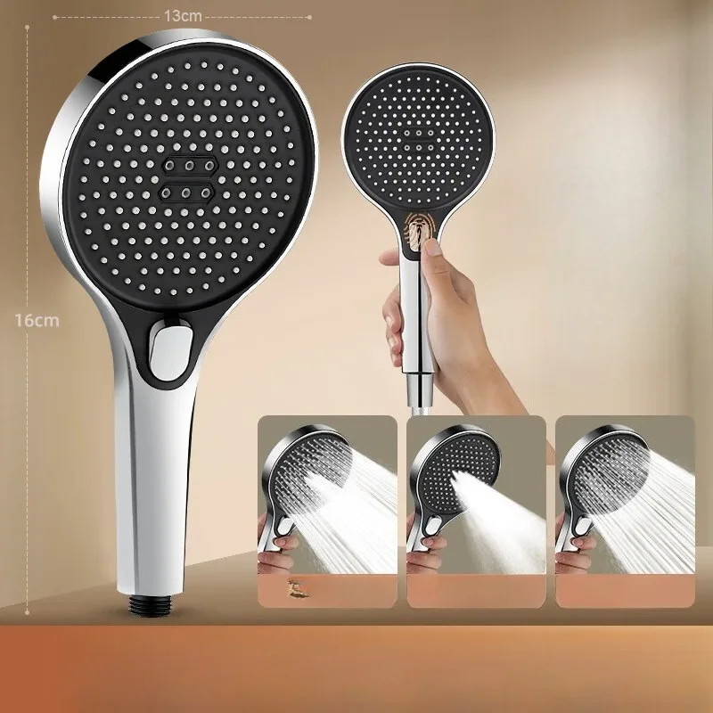 

Сверхпрочная насадка для душа, ванная комната, бытовая насадка для душа, большой выход воды, набор насадок для тропического душа