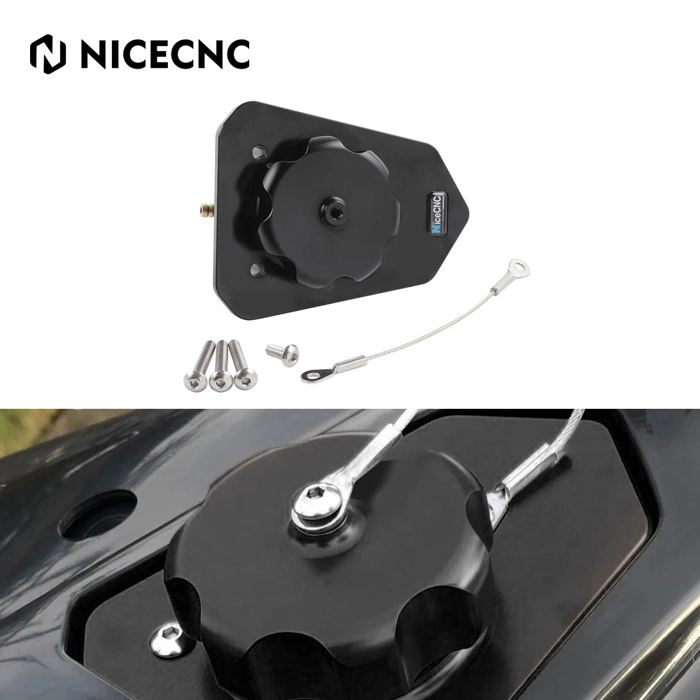 NICECNC Fuel Filler Neck For KTM 690 Enduro & SMC R 2019-2023 Aluminum CNC-machined