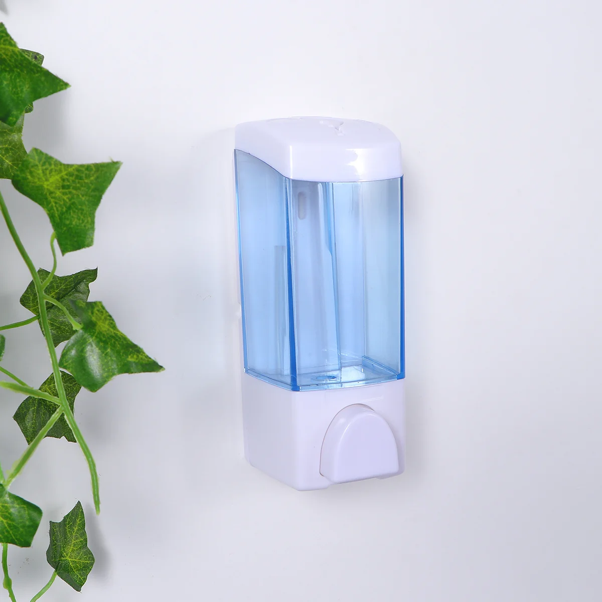 1 قطعة 300 مللي موزع الصابون الحائط زجاجة سائل إعادة الملء للشامبو استحمام كريم هلام المنزل فندق استخدام الأزرق