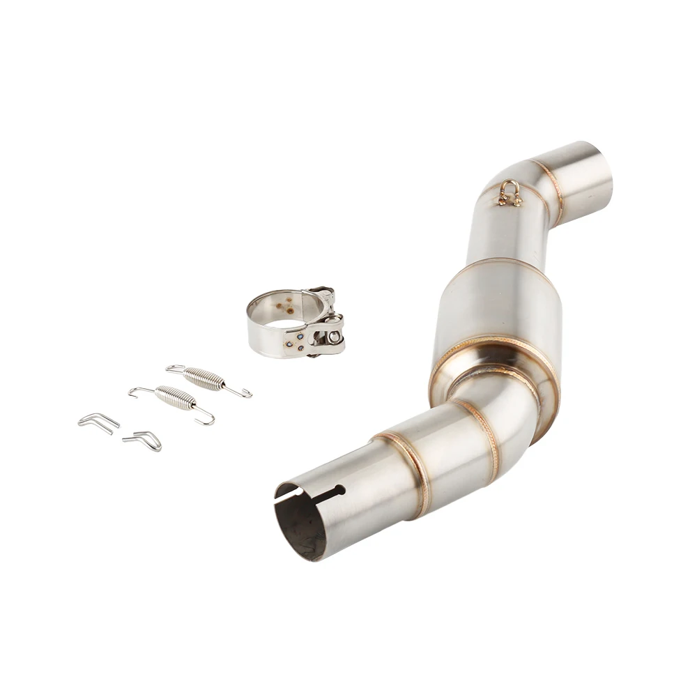 

For Moto Morini X Cape 650 2021 2022 2023 Motorcycle Exhaust Muffler Link Pipe Escape