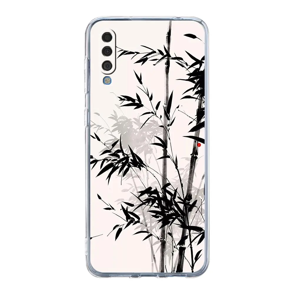 حافظة لهاتف سامسونج A56 A36 A26 A16 A14 A12 A22 A32 5G A34 A42 A52 A54 A50 A70 A72 A40 A04S A06 غطاء الكلمات الصينية الصيد #2