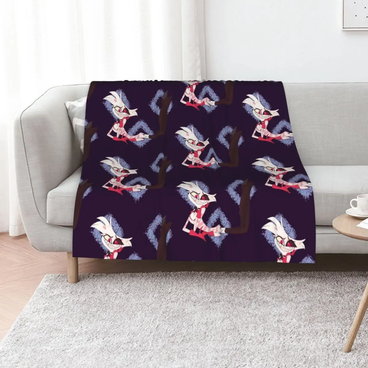 

Angel Dust Throw Blanket Thin Polar funny gift Luxury Designer Blankets