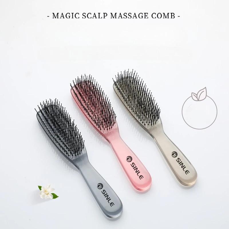 Layered Wet and Dry Magic Comb Women Fluffy Hair Brush Wholesale Teasing Comb Teasing Hairbrush Volumizing Brush Volumizing Comb