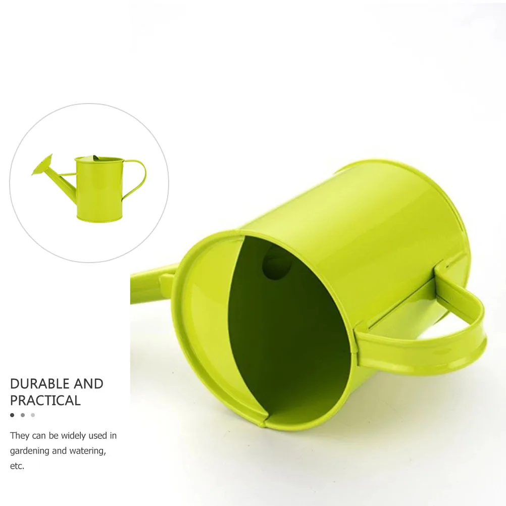 مسقاة الأطفال سعة كبيرة مريح عدم الانزلاق مقبض الاطفال البستنة نبات سقي أداة اناء للزهور إمدادات الحديقة #6
