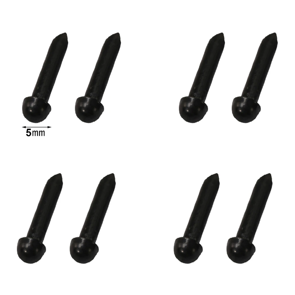 سلامة الحيوانات السوداء DIY للحرف اليدوية البلاستيكية للأطفال في الفصول الدراسية، عيون بلاستيكية سوداء آمنة