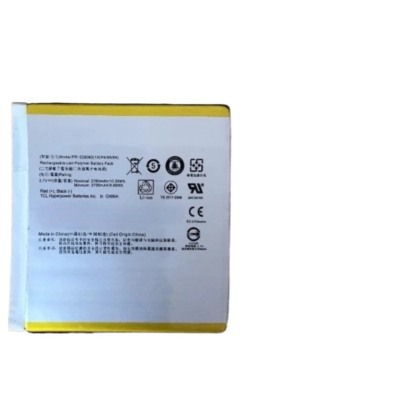 ACER Iconia One7 B1-770 PR-329083 태블릿 배터리용 새 PR-329083 3.7V 2780mAh 고품질 배터리