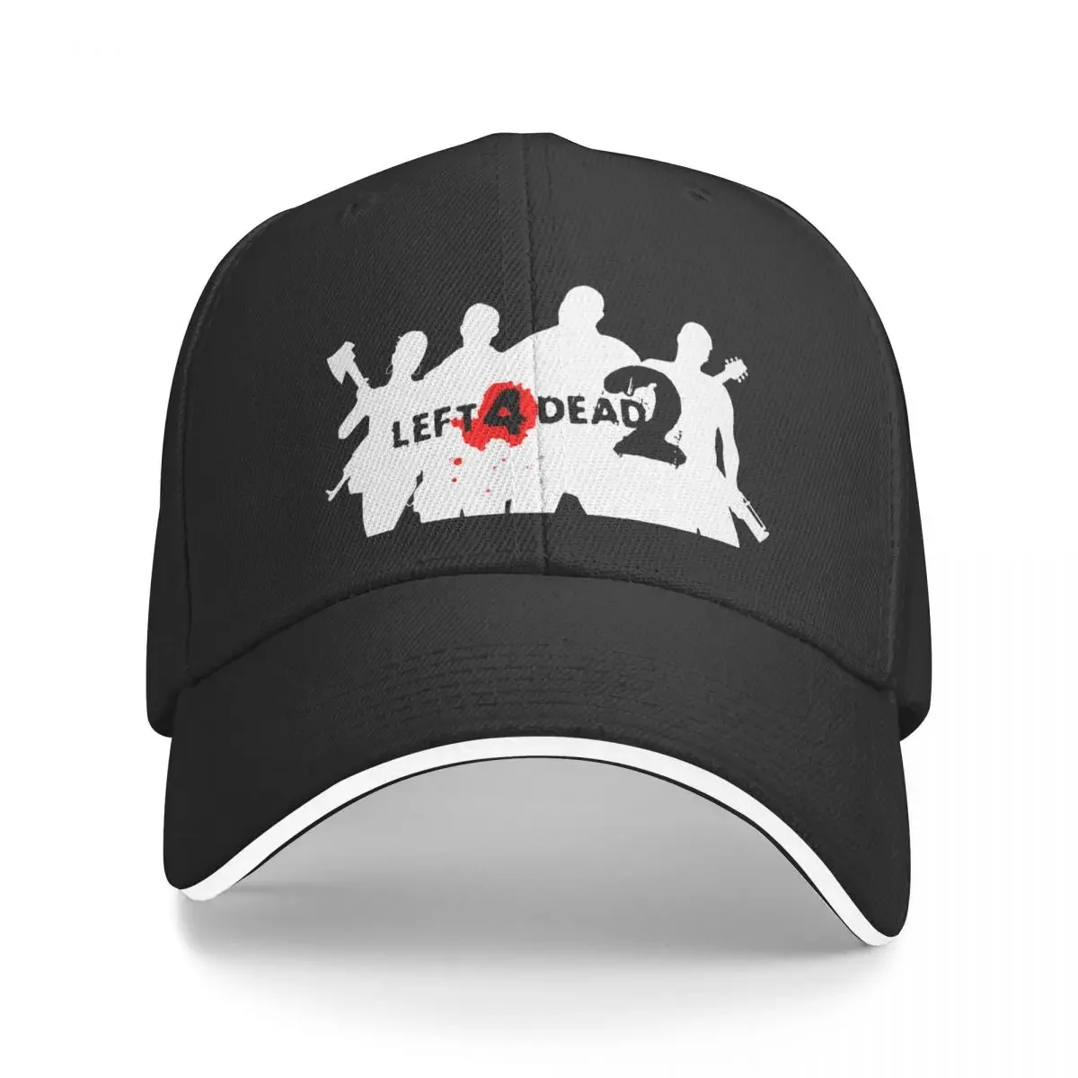 

New Left 4 Dead 2 minamalist Baseball Cap Luxury Cap Wild Ball Hat Snapback Cap Elegant Women's Hats Men's