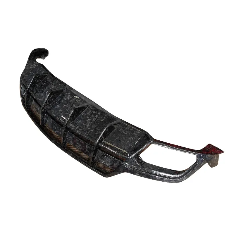 

Car Adjustment Kit Rear Bumper Body Kit URUS Forged Carbon Fiber-style Rear Diffuser Rear Lip