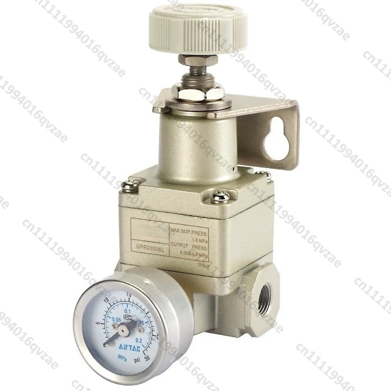 

Pneumatic Precision Pressure Regulator Adjustable Air Pressure Reducing Valve GPR40015H 30008M 20006L