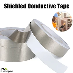 20M Conductive Fabric Cloth Tape Single-Sided Laptop Cellphone LCD EMI Shielding Adhesive Tape Double-sided Conductive Tape