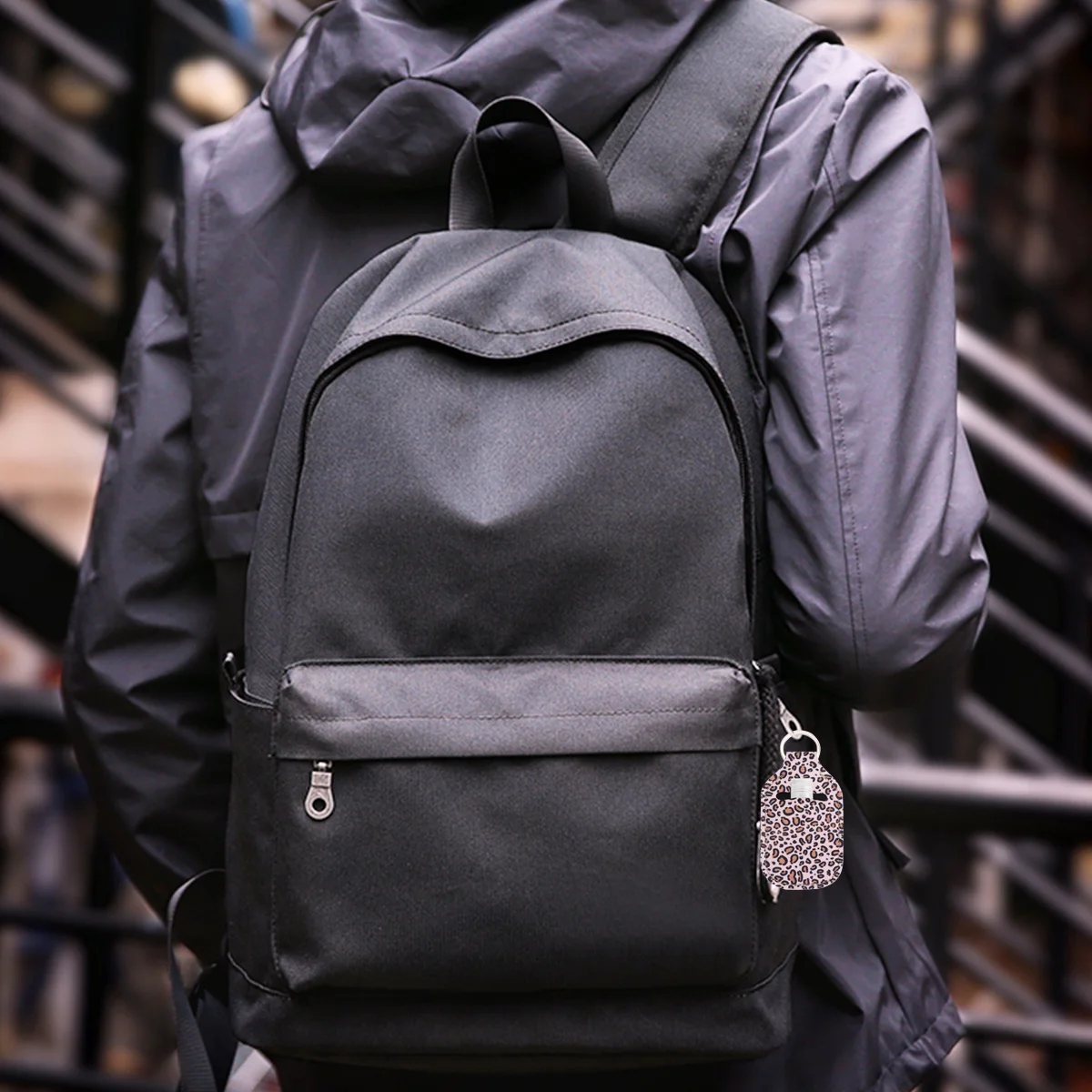 

4Pcs 30ml Hand Bottle Cover Leopard Design Protective Pouch Portable Lightweight Durable Gift Choice