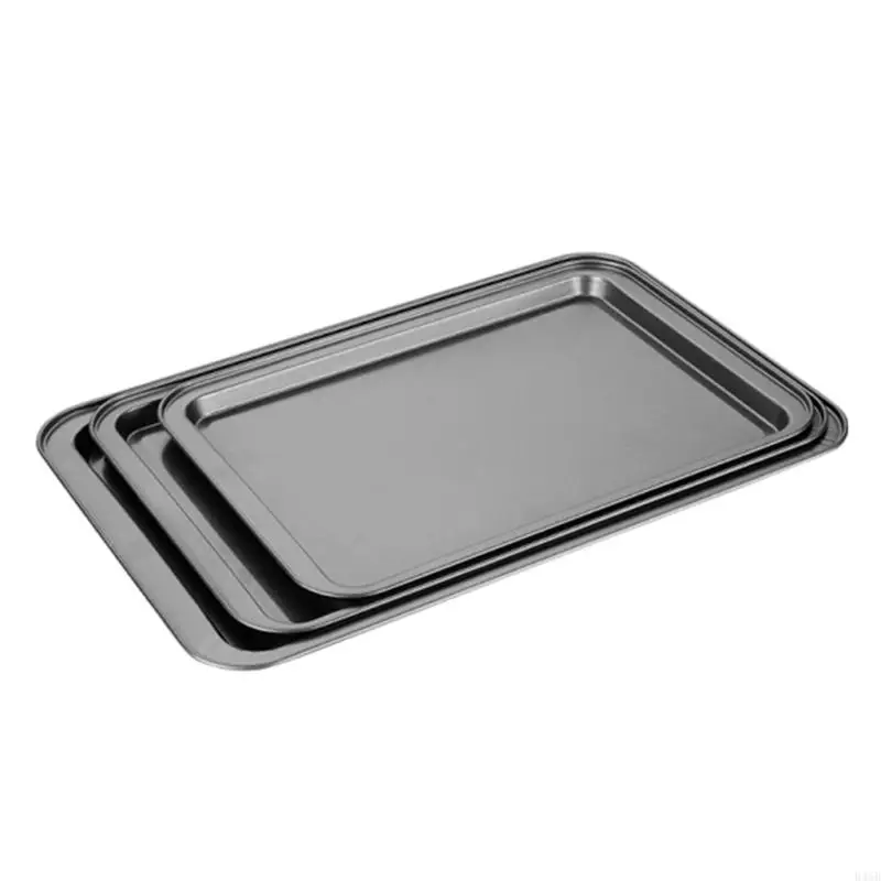 

Durable Carbon Steel Pizza Tray with Nonstick Coating Dishwasher Safe Grilling Dish for Home Baking and Cooking