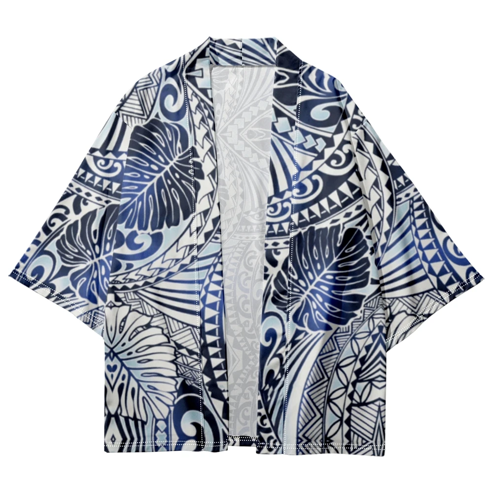 

2023 Japanese Kimono Men's And Women's Harajuku Traditional Kimono Paisley Pattern Beach Shirt Summer Bathrobes 7