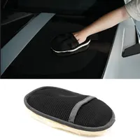 Limpiador de cepillo de limpieza de coche, guantes de lavado de coche suaves similar a la lana, cepillo de limpieza, cuidado de lavadora de motocicleta, estilo de coche automotriz